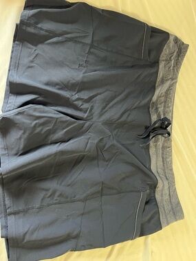 RBX Women’s Drawstring Shorts in blue grey 3X